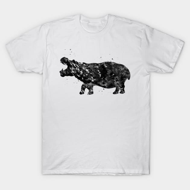 Hippopotamus T-Shirt by erzebeth